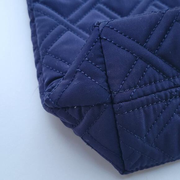 Vera Bradley Classic Navy Quilted Tote - Picture 5 of 8